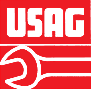 Logo Usag, tienda de productos para taller de automoción y proveedor de Teckomauto